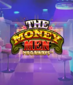 Immerse yourself the exciting world of The Money Men Megaways slot by Pragmatic Play, highlighting a bold logo with glittering stars on a stylish casino setting. This image portrays the glamour and excitement of casino gaming with its eye-catching design and colorful ambiance. Great for casino enthusiasts craving high-energy gaming. 