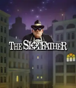 Immerse yourself in the shadowy realm of The Slotfather game by Betsoft, featuring a powerful mafia boss posed against a mysterious cityscape. This graphic captures the gritty essence of the mob life, with the boss dressed in a sharp black suit and fedora. Perfect for lovers of gangster-themed games, offering a gripping adventure. 